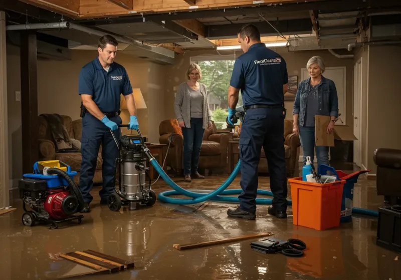Basement Water Extraction and Removal Techniques process in Spencer, IN