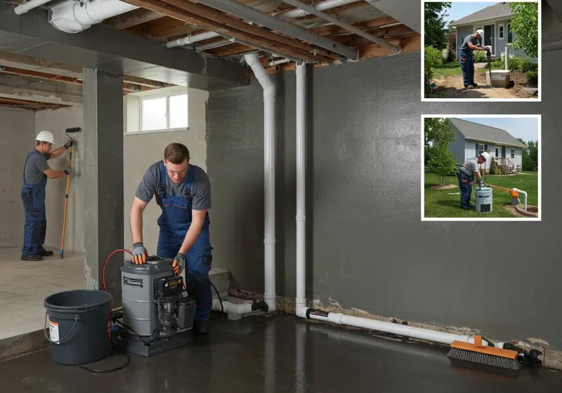 Basement Waterproofing and Flood Prevention process in Spencer, IN